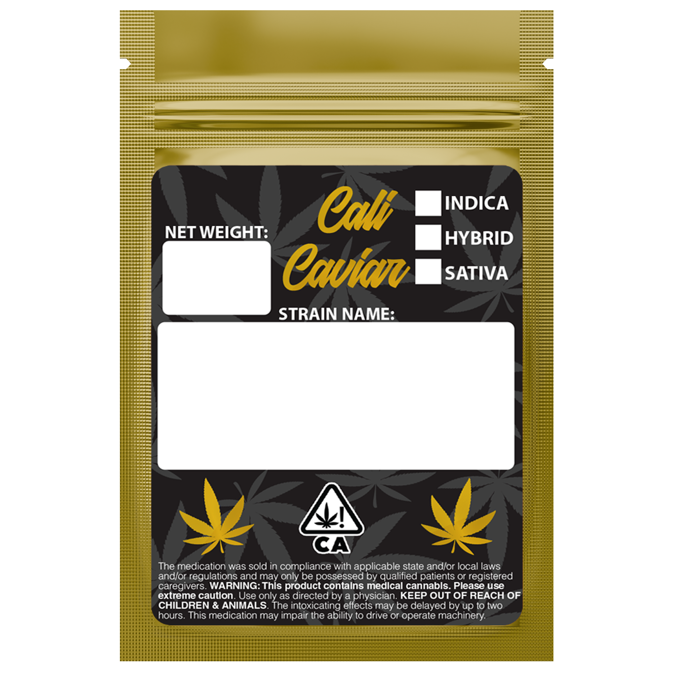 Gloss Gold Vista Clear Translucent Transparent Dragon Chewer 1 gram one g smell proof mylar bags by HIGHLOCK. Best thick wholesale bulk dispensary custom child resistant packaging 420 barrier bags tamper evident resealable large food storage baggies 3 x 4.5 custom labels stickers strain designer