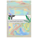 Gloss Holographic Vista Clear Translucent Transparent Dragon 1 gram one g smell proof mylar bags by HIGHLOCK. Best thick wholesale bulk dispensary custom child resistant packaging 420 barrier bags tamper evident resealable large food storage near me nearby 3 x 4.5 small custom labels stickers strain rx generic California cali