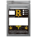 Gloss Silver Vista Clear Translucent Transparent Dragon 1 gram one g smell proof mylar bags by HIGHLOCK. Best thick wholesale bulk dispensary custom child resistant packaging 420 barrier bags tamper evident resealable large food storage near me nearby 3 x 4.5 small custom labels stickers strain designer