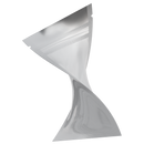 Gloss White Vista Clear Translucent Transparent Dragon Chewer 1 gram one g smell proof mylar bags by HIGHLOCK. Best thick wholesale bulk dispensary custom child resistant packaging 420 barrier bags tamper evident resealable large food storage near me nearby 3 x 4.5 small 100 pack