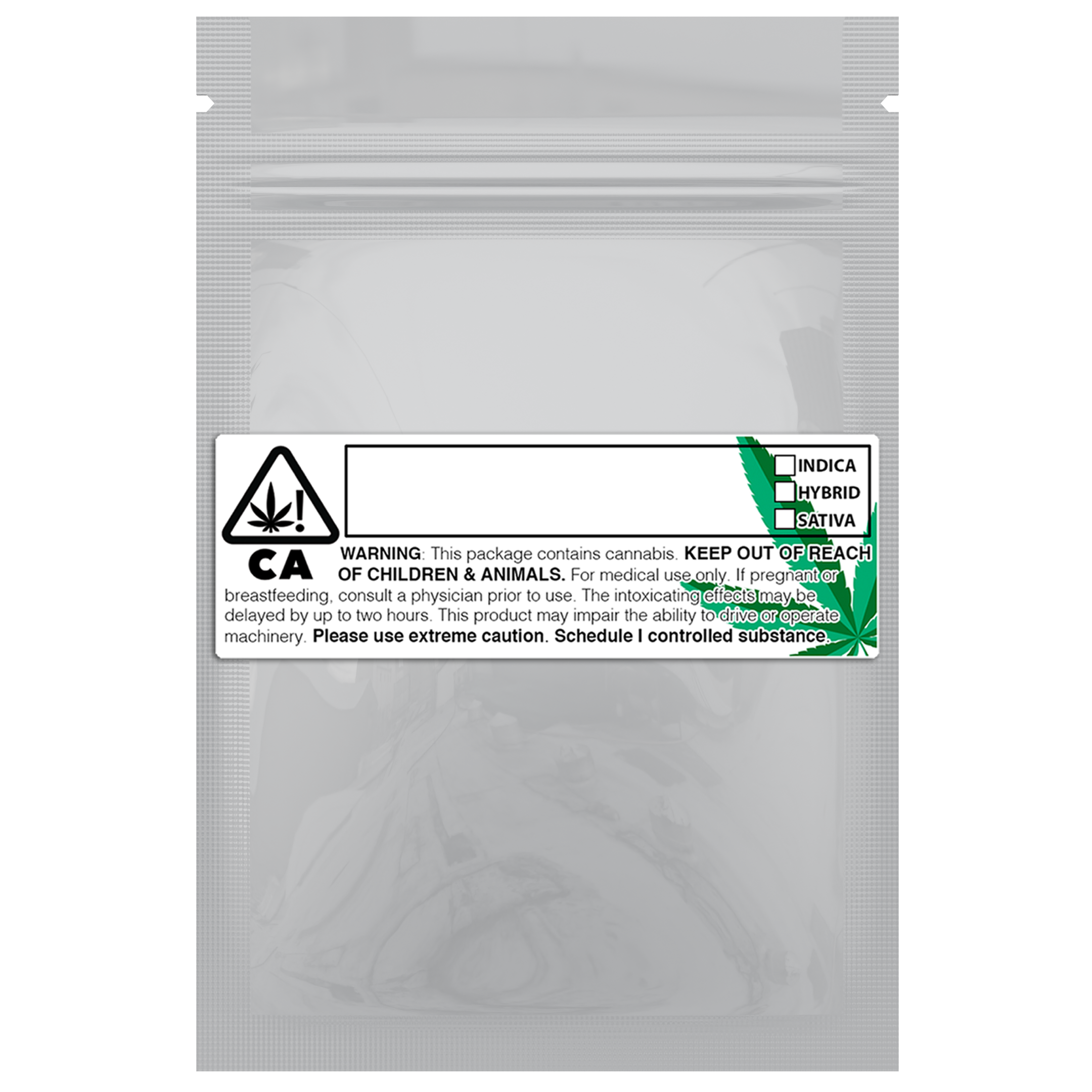 Gloss White Opaque Dragon Chewer 1 gram one g smell proof mylar bags by HIGHLOCK. Best thick wholesale bulk dispensary custom child resistant packaging 420 barrier bags tamper evident resealable large food storage baggies 3 x 4.5 custom labels stickers strain rx generic California cali
