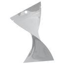 Gloss White Opaque Dragon Chewer 1 gram one g smell proof mylar bags by HIGHLOCK. Best thick wholesale bulk dispensary custom child resistant packaging 420 barrier bags tamper evident resealable large food storage near me nearby 3 x 4.5 small 100 pack hang hole