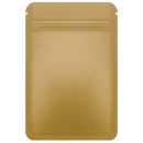 Kraft Paper Opaque Dragon Chewer 1 gram one g smell proof mylar bags by HIGHLOCK. Best thick wholesale bulk dispensary custom child resistant packaging 420 barrier bags tamper evident resealable large food storage baggies 3 x 4.5