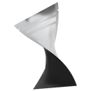 Matte Black Vista Clear Translucent Transparent Dragon Chewer 1 gram one g smell proof mylar bags by HIGHLOCK. Best thick wholesale bulk dispensary custom child resistant packaging 420 barrier bags tamper evident resealable large food storage 3 x 4.5 pouch gusset usa cheap small