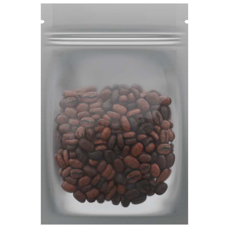 Matte Black Vista Clear Translucent Transparent Dragon Chewer 1 gram one g smell proof mylar bags by HIGHLOCK. Best thick wholesale bulk dispensary custom child resistant packaging 420 barrier bags tamper evident resealable large food storage baggies 3 x 4.5 100 pack