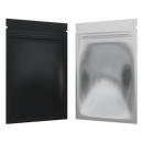 Matte Black Vista Clear Translucent Transparent Dragon 1 gram one g smell proof mylar bags by HIGHLOCK. Best thick wholesale bulk dispensary custom child resistant packaging 420 barrier bags tamper evident resealable large food storage near me nearby 3 x 4.5 small