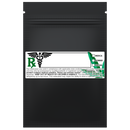 Matte Black Vista Clear Translucent Transparent Dragon 1 gram one g smell proof mylar bags by HIGHLOCK. Best thick wholesale bulk dispensary custom child resistant packaging 420 barrier bags tamper evident resealable large food storage near me nearby 3 x 4.5 small custom labels stickers strain rx generic California cali