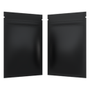 Matte Black Opaque Dragon Chewer 1 gram one g smell proof mylar bags by HIGHLOCK. Best thick wholesale bulk dispensary custom child resistant packaging 420 barrier bags tamper evident resealable large food storage 3 x 4.5 pouch gusset usa cheap small 100 pack