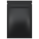 Matte Black Opaque Dragon Chewer 1 gram one g smell proof mylar bags by HIGHLOCK. Best thick wholesale bulk dispensary custom child resistant packaging 420 barrier bags tamper evident resealable large food storage baggies 3 x 4.5 100 pack