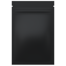 Matte Black Opaque Dragon Chewer 1 gram one g smell proof mylar bags by HIGHLOCK. Best thick wholesale bulk dispensary custom child resistant packaging 420 barrier bags tamper evident resealable large food storage heat sealable 3 x 4.5 100 pack