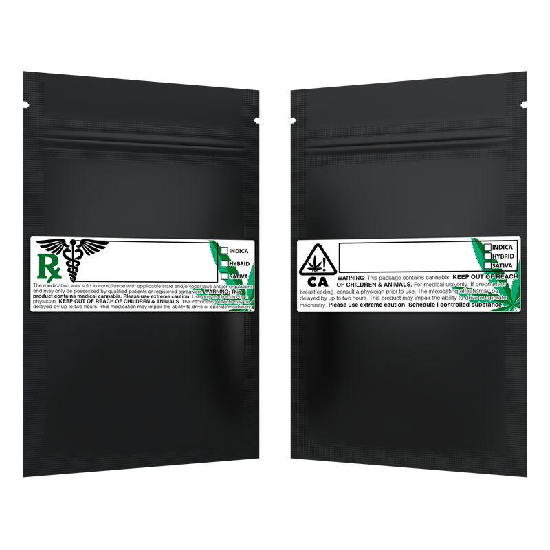 Matte Black Opaque Dragon Chewer 1 gram one g smell proof mylar bags by HIGHLOCK. Best thick wholesale bulk dispensary custom child resistant packaging 420 barrier bags tamper evident resealable large food storage 3 x 4.5 pouch gusset usa cheap small custom labels stickers strain rx generic California cali