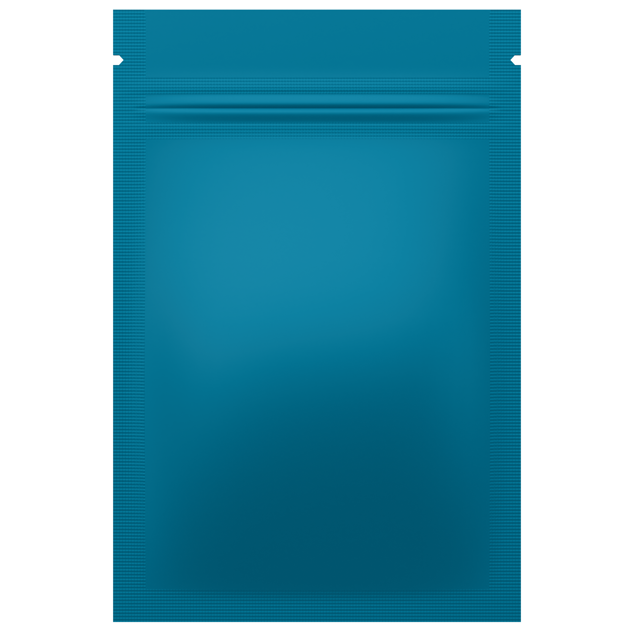 Matte Blue Opaque Dragon Chewer 1 gram one g smell proof mylar bags by HIGHLOCK. Best thick wholesale bulk dispensary custom child resistant packaging 420 barrier bags tamper evident resealable large food storage heat sealable 3 x 4.5