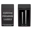 84MM Pinch N Flip Pre Roll Box Full Wrap Custom Labels (2,500 qty.) - USA MADE - Dragon Chewer