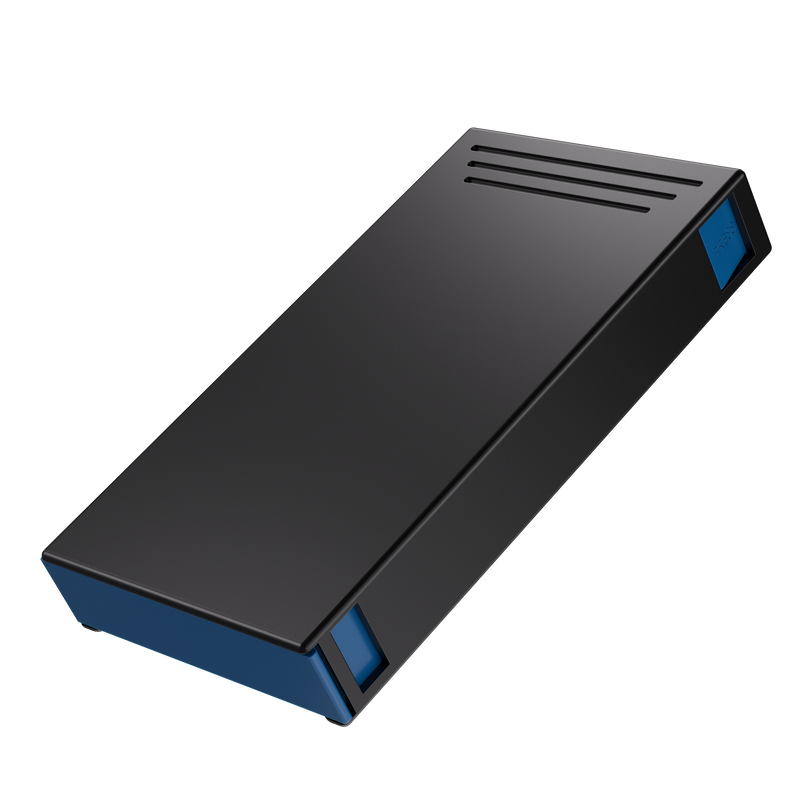 Press N Pull CR Box Container - The 109 - Black & Blue. 109mm (200 qty.)