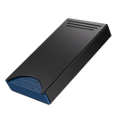 Press N Pull CR Box Container - The 109 - Black & Blue. 109mm (200 qty.) - Dragon Chewer