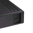 Press N Pull CR Box Container - The 109 - Black & Black. 109mm (200 qty.) - Dragon Chewer