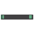 Press N Pull CR Box Container - The 109 - Black & Green. 109mm (200 qty.) - Dragon Chewer