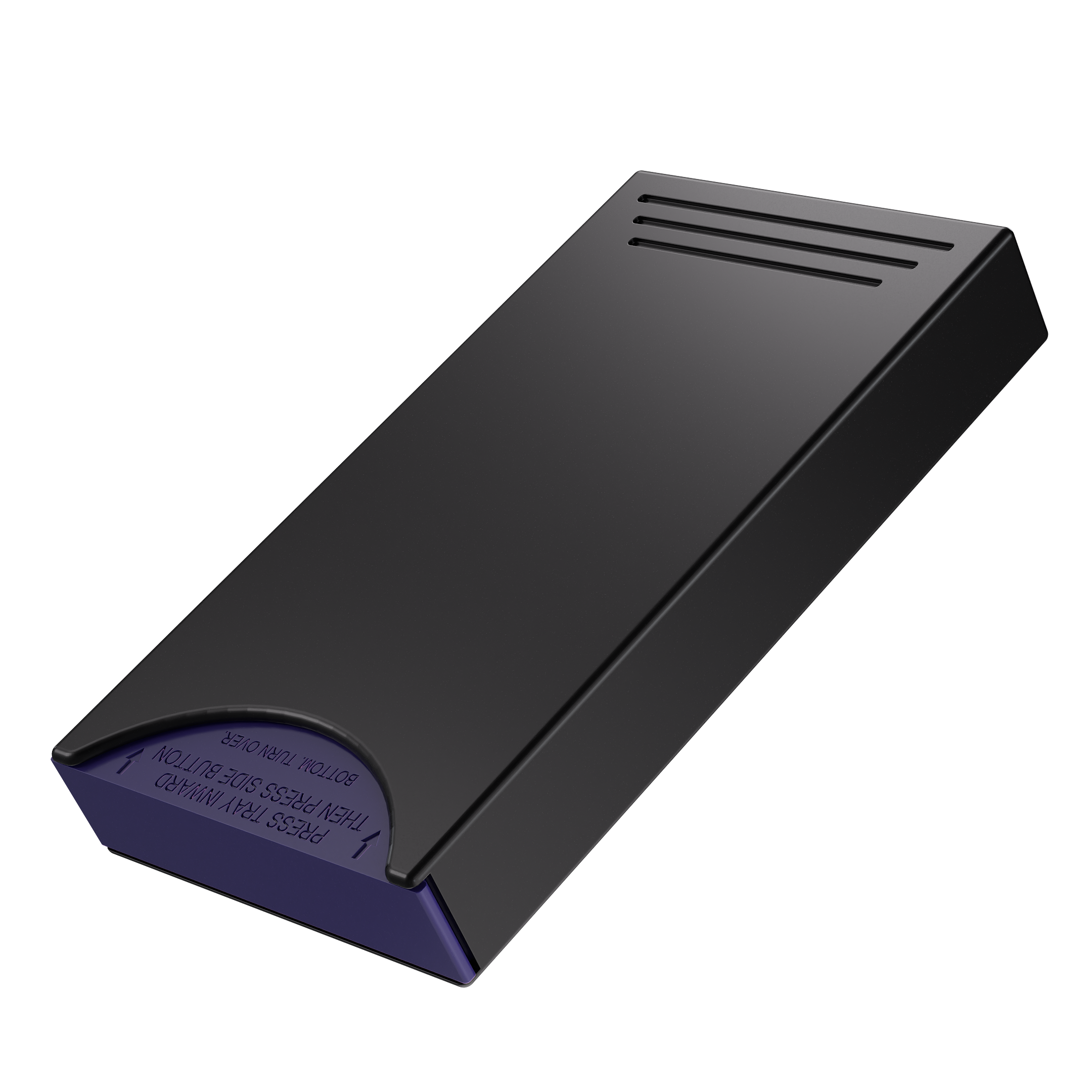 Press N Pull CR Box Container - The 109 - Black & Purple 109mm (200 qty.) - Dragon Chewer