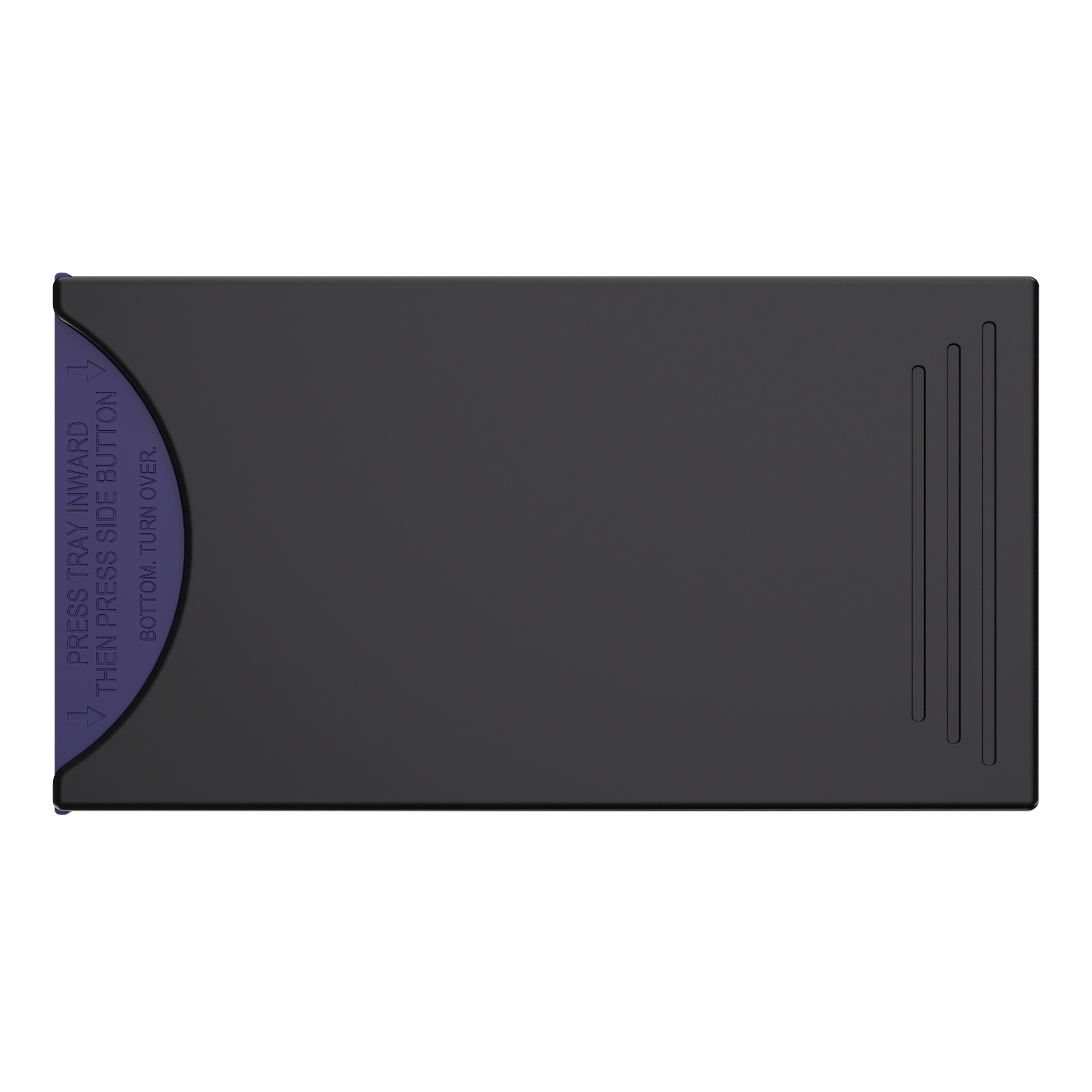 Press N Pull CR Box Container - The 109 - Black & Purple 109mm (200 qty.) - Dragon Chewer