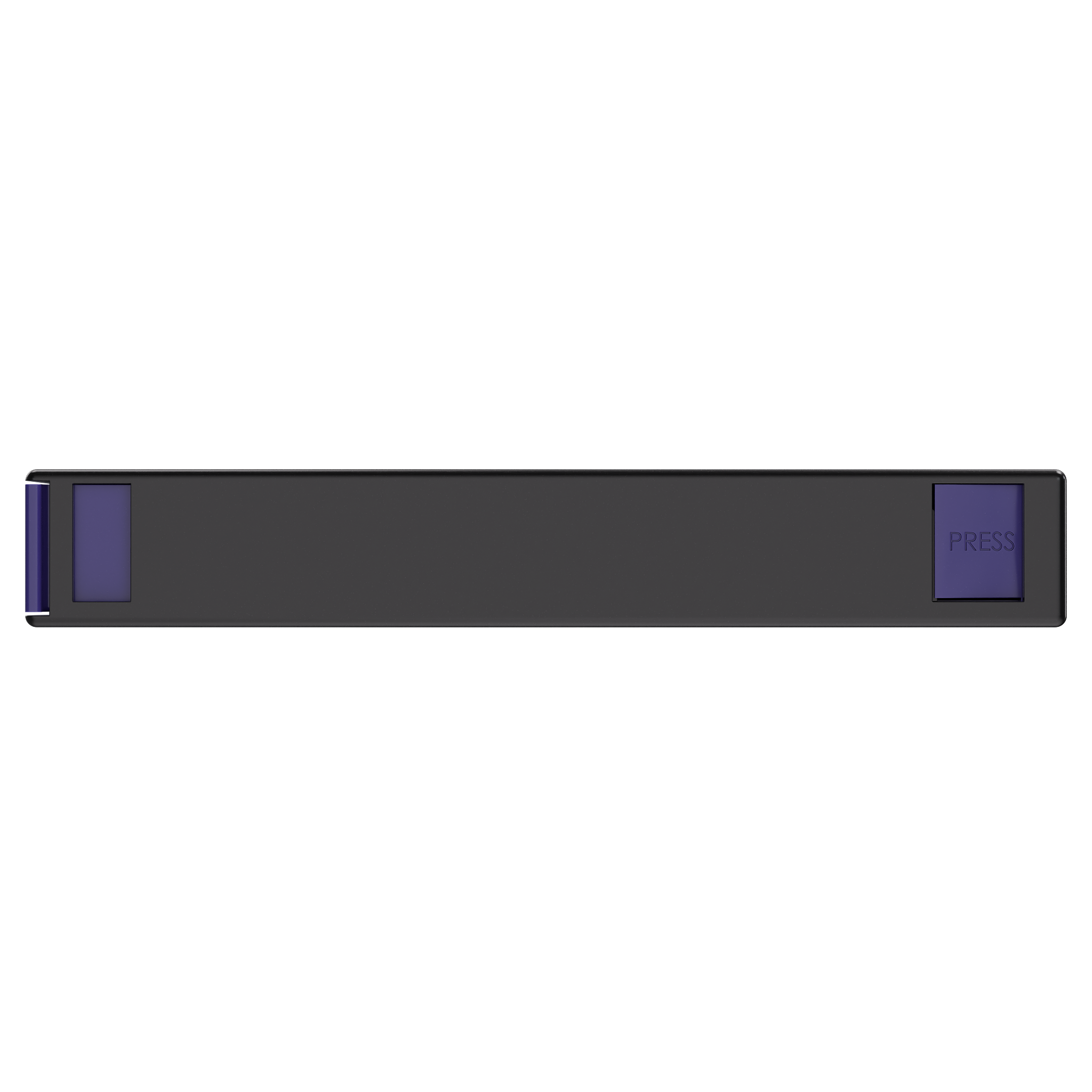 Press N Pull CR Box Container - The 109 - Black & Purple 109mm (200 qty.) - Dragon Chewer