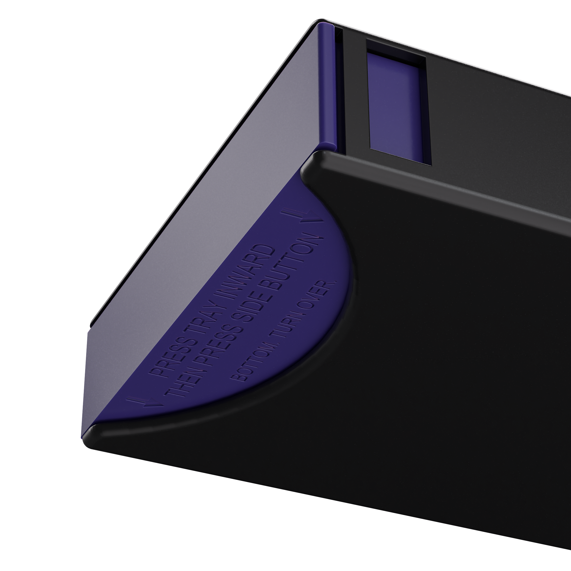 Press N Pull CR Box Container - The 109 - Black & Purple 109mm (200 qty.) - Dragon Chewer