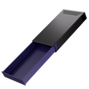 Press N Pull CR Box Container - The 109 - Black & Purple 109mm (200 qty.) - Dragon Chewer