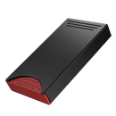 Press N Pull CR Box Container - The 109 - Black & Red. 109mm (200 qty.) - Dragon Chewer