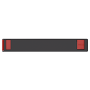 Press N Pull CR Box Container - The 109 - Black & Red. 109mm (200 qty.) - Dragon Chewer