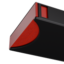 Press N Pull CR Box Container - The 109 - Black & Red. 109mm (200 qty.) - Dragon Chewer