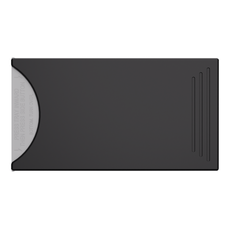 Press N Pull CR Box Container - The 109 - Black & White. 109mm (200 qty.)