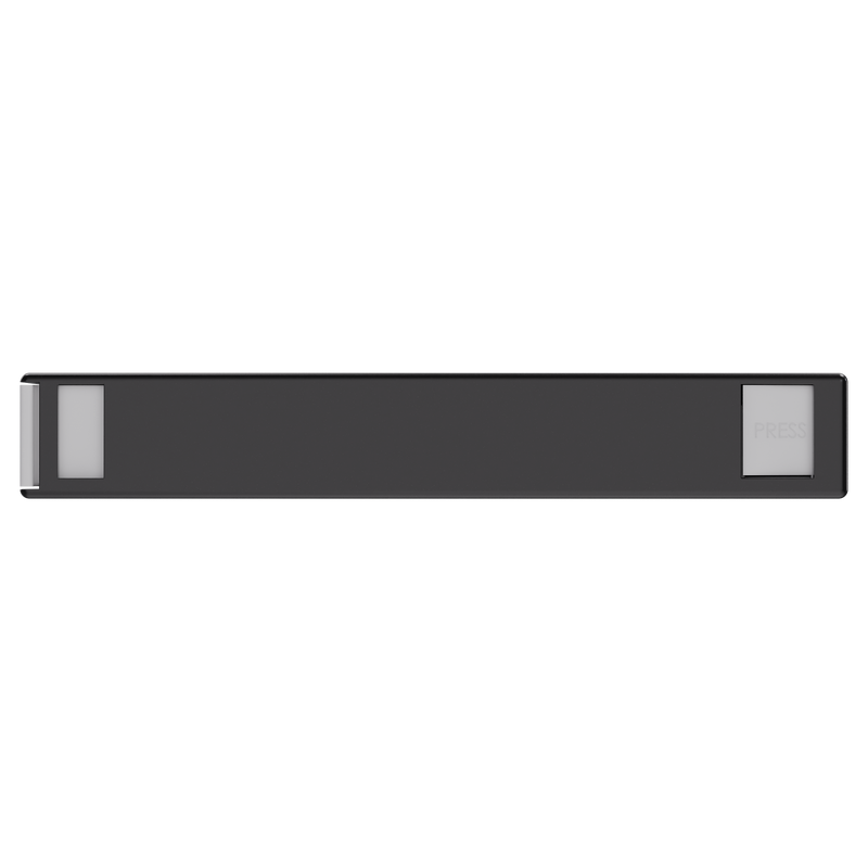 Press N Pull CR Box Container - The 109 - Black & White. 109mm (200 qty.)
