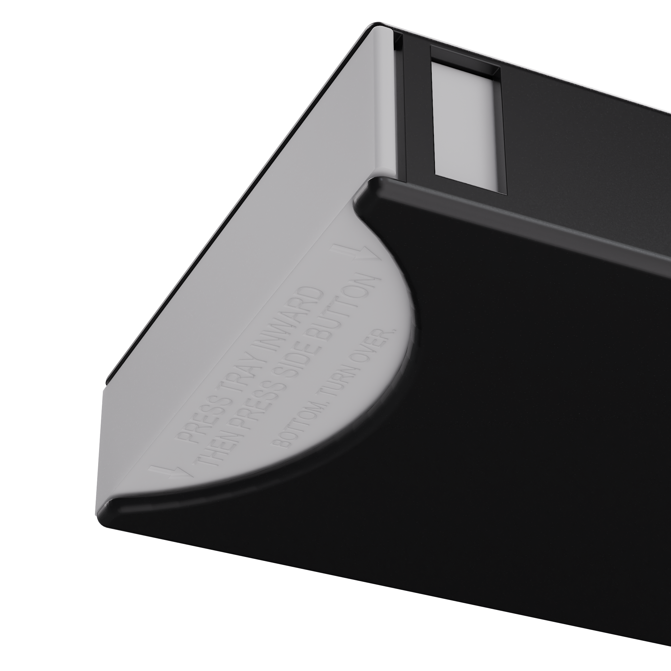 Press N Pull CR Box Container - The 109 - Black & White. 109mm (200 qty.) - Dragon Chewer