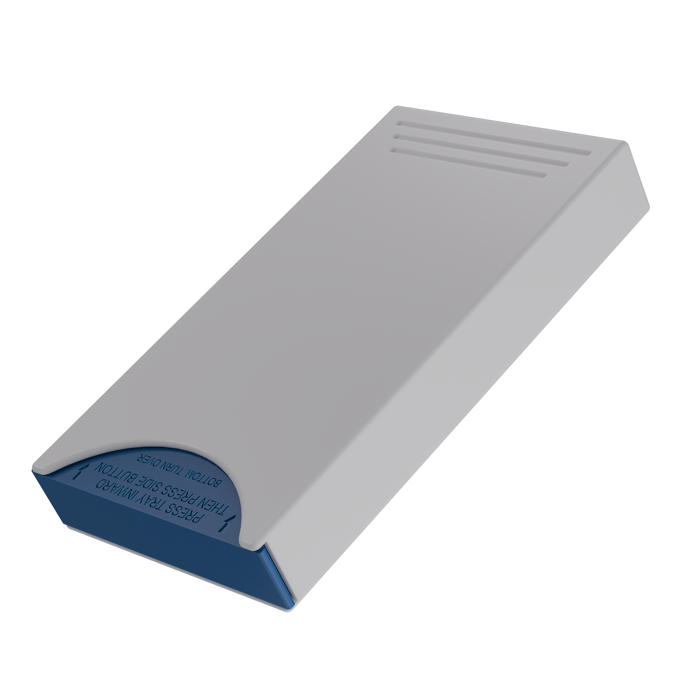 Press N Pull CR Box Container - The 109 - White & Blue. 109mm (200 qty.) - Dragon Chewer