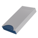 Press N Pull CR Box Container - The 109 - White & Blue. 109mm (200 qty.) - Dragon Chewer