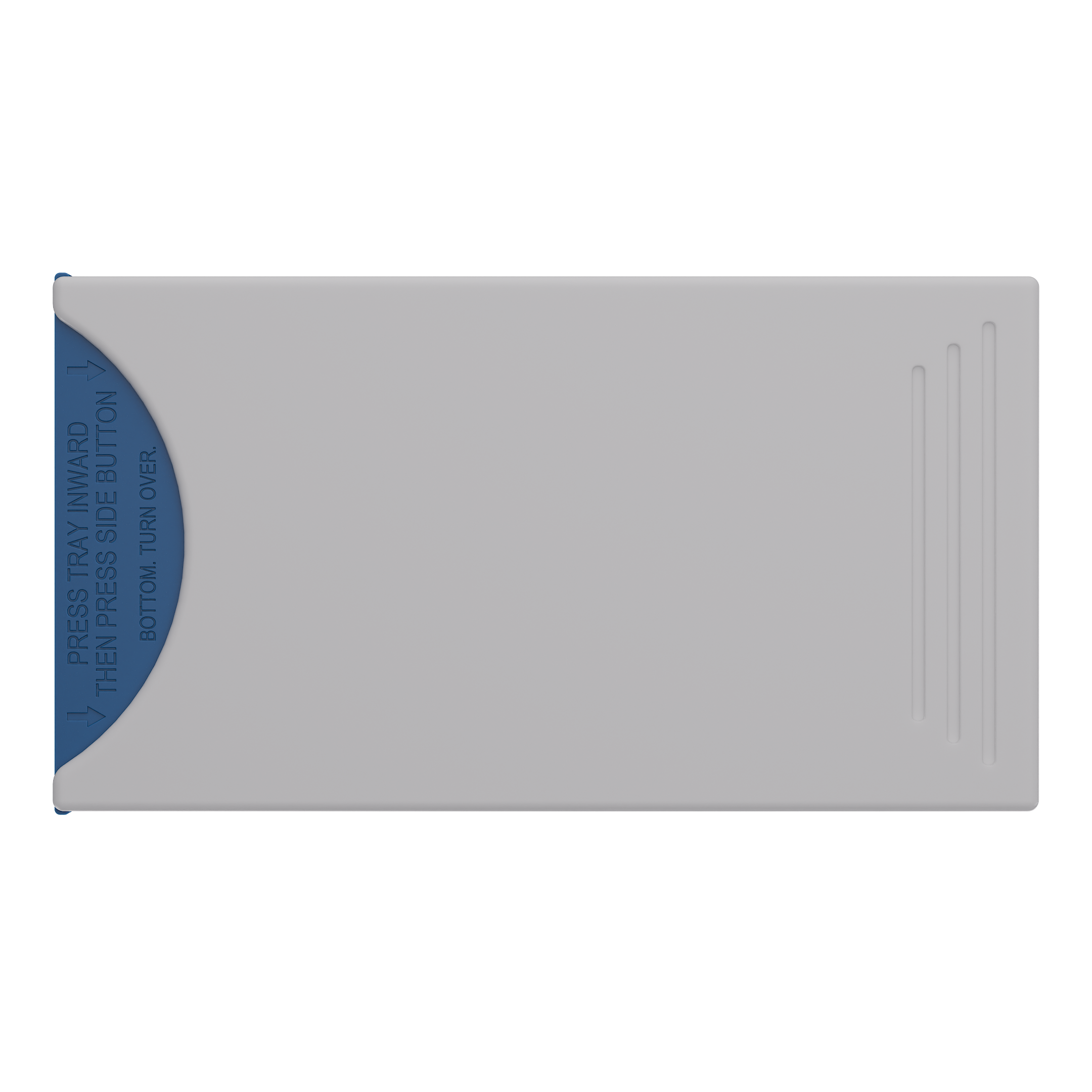 Press N Pull CR Box Container - The 109 - White & Blue. 109mm (200 qty.) - Dragon Chewer