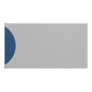 Press N Pull CR Box Container - The 109 - White & Blue. 109mm (200 qty.) - Dragon Chewer