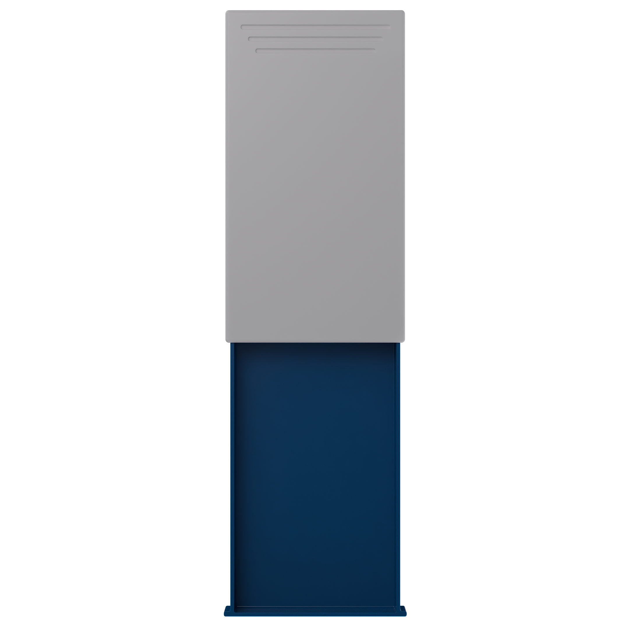 Press N Pull CR Box Container - The 109 - White & Blue. 109mm (200 qty.) - Dragon Chewer