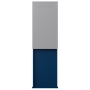 Press N Pull CR Box Container - The 109 - White & Blue. 109mm (200 qty.) - Dragon Chewer