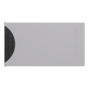 Press N Pull CR Box Container - The 109 - White & Black. 109mm (200 qty.) - Dragon Chewer