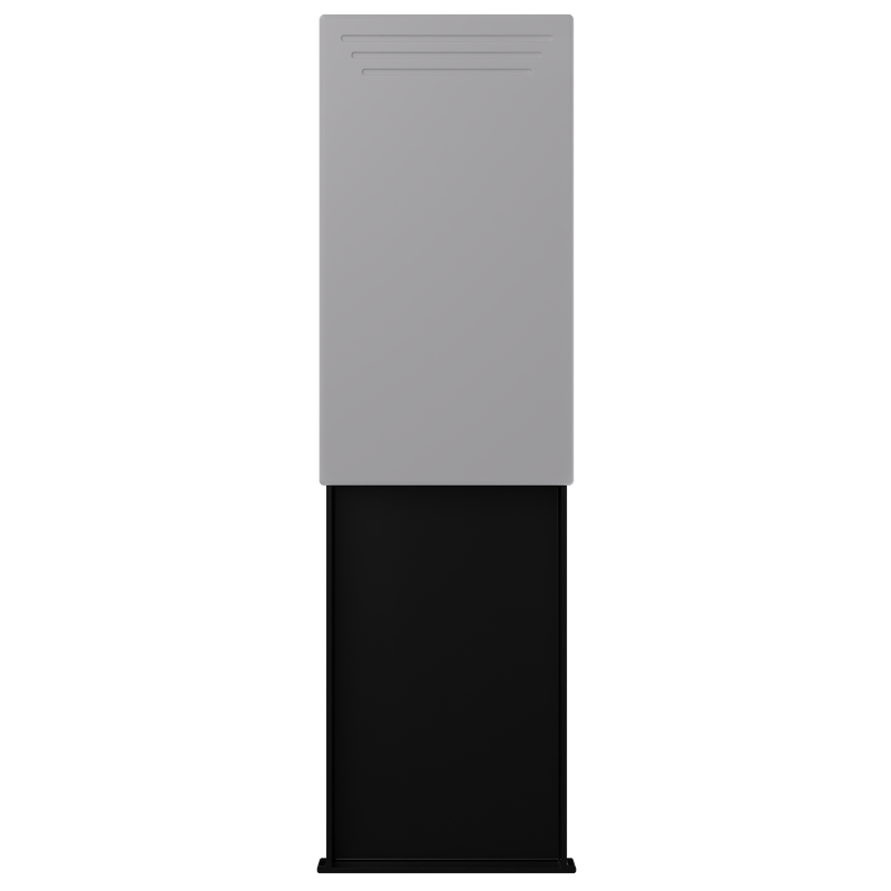 Press N Pull CR Box Container - The 109 - White & Black. 109mm (200 qty.)