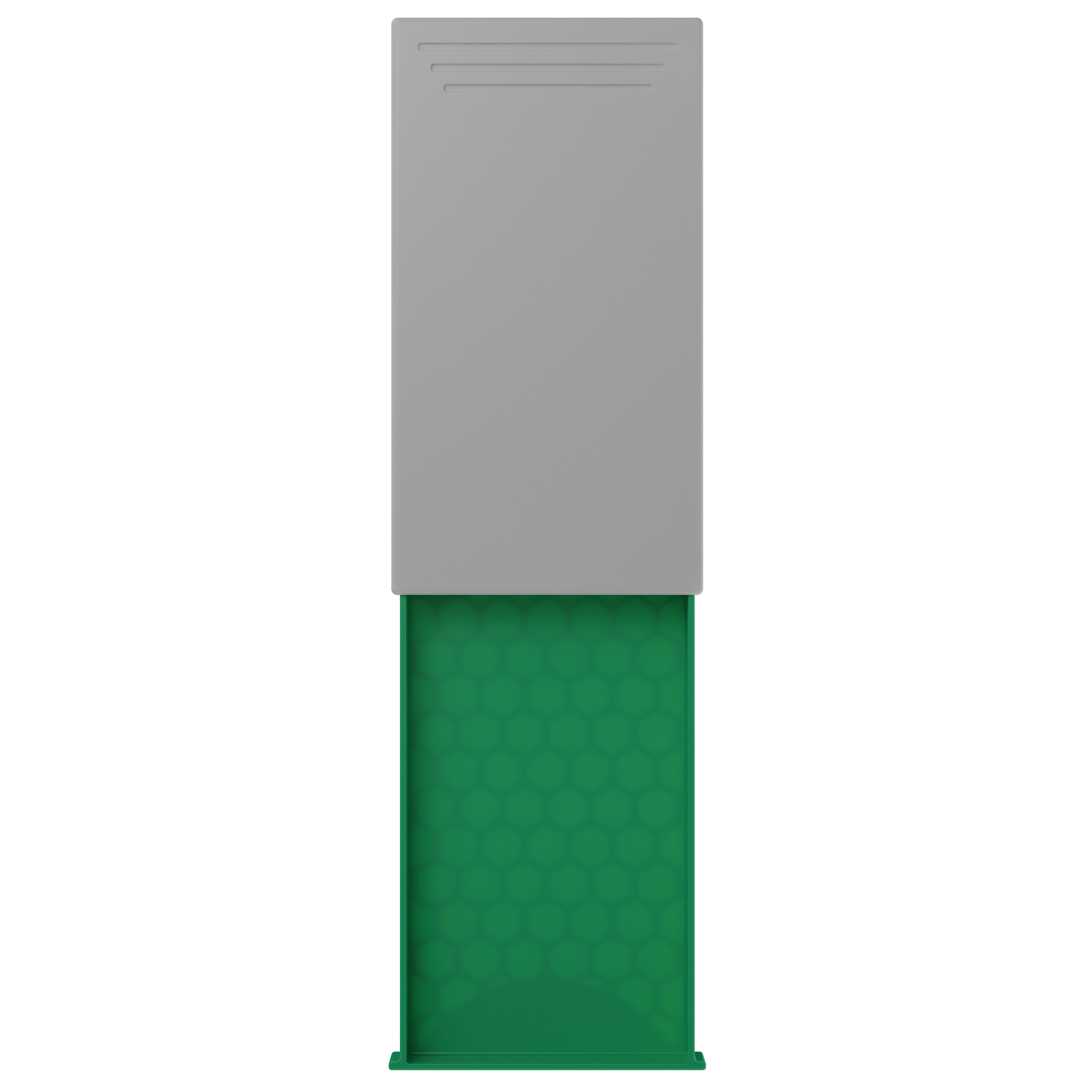 Press N Pull CR Box Container - The 109 - White & Green. 109mm (200 qty.) - Dragon Chewer