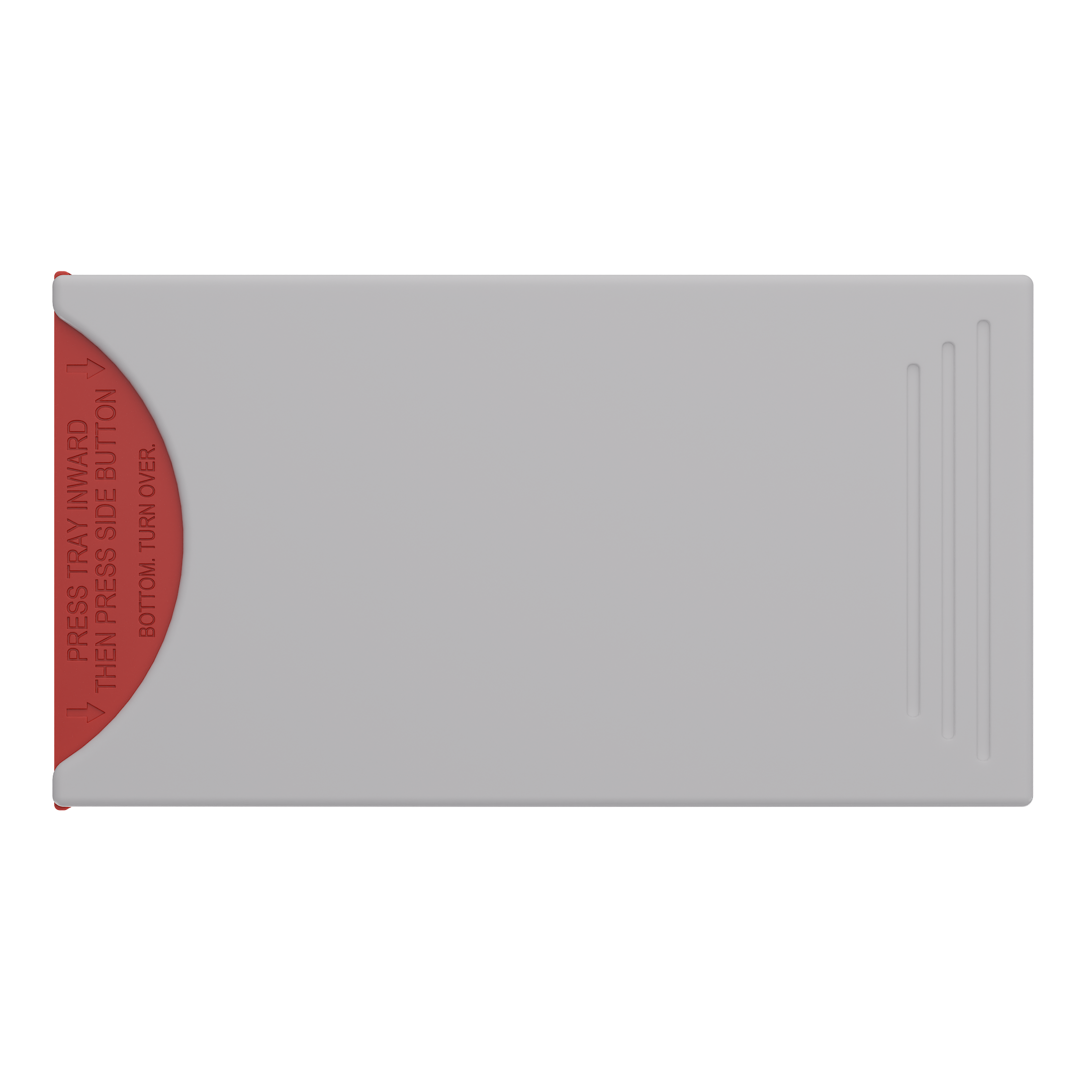 Press N Pull CR Box Container - The 109 - White & Red. 109mm (200 qty.) - Dragon Chewer