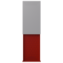 Press N Pull CR Box Container - The 109 - White & Red. 109mm (200 qty.) - Dragon Chewer