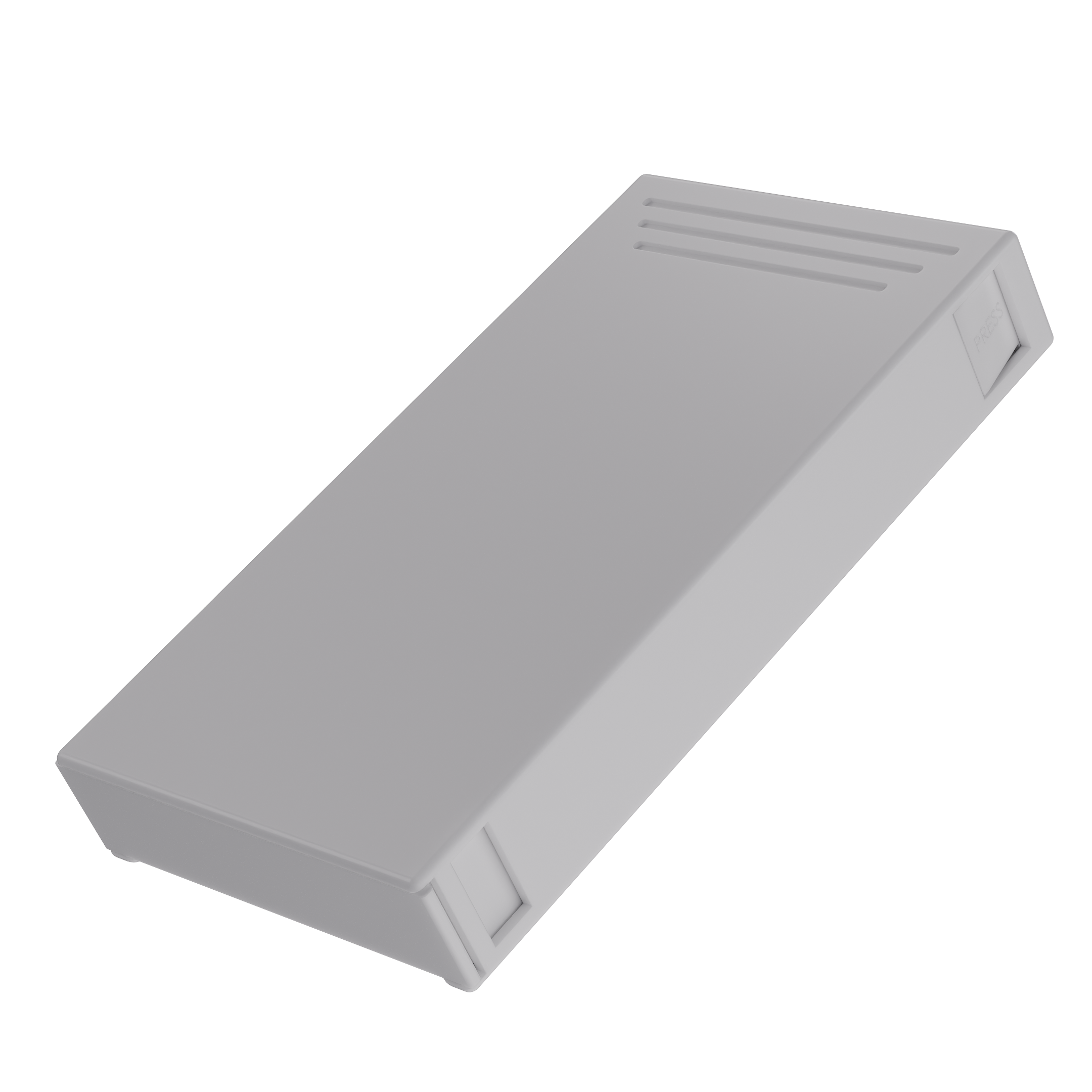 Press N Pull CR Box Container - The 109 - White & White. 109mm (200 qty.) - Dragon Chewer