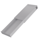 Press N Pull CR Box Container - The 109 - White & White. 109mm (200 qty.) - Dragon Chewer