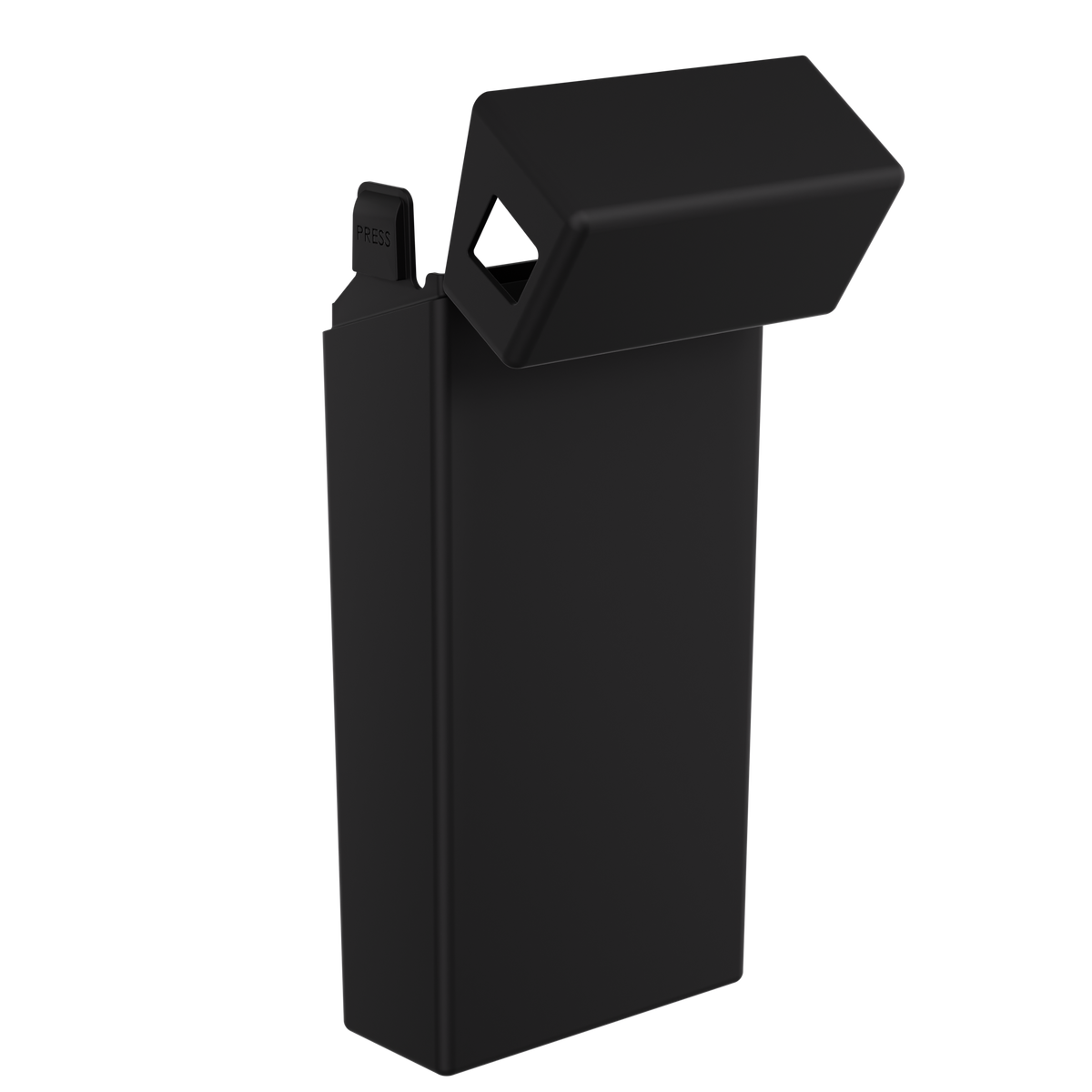 116mm Wide Black Pre Roll Packaging Box - Pinch N Flip (100 qty.) - Dragon Chewer