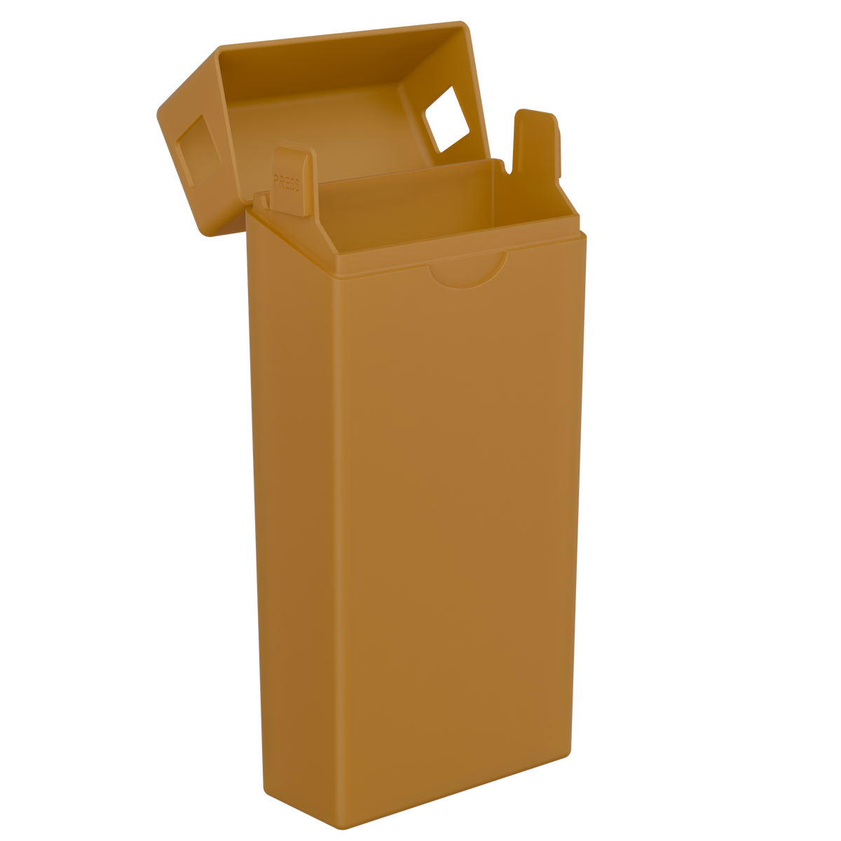 116mm Wide Gold Pre Roll Packaging Box - Pinch N Flip (100 qty.) - Dragon Chewer