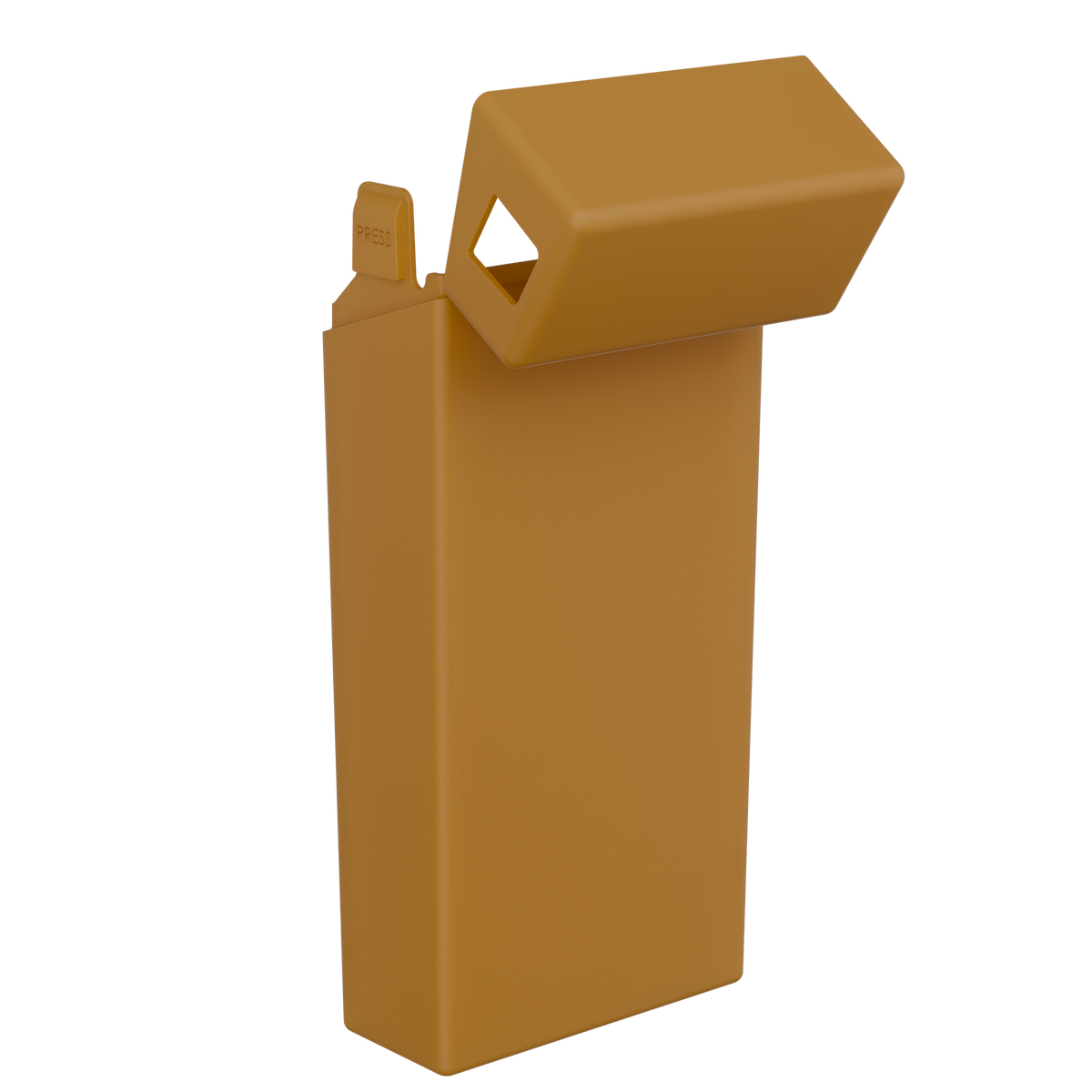 116mm Wide Gold Pre Roll Packaging Box - Pinch N Flip (100 qty.) - Dragon Chewer