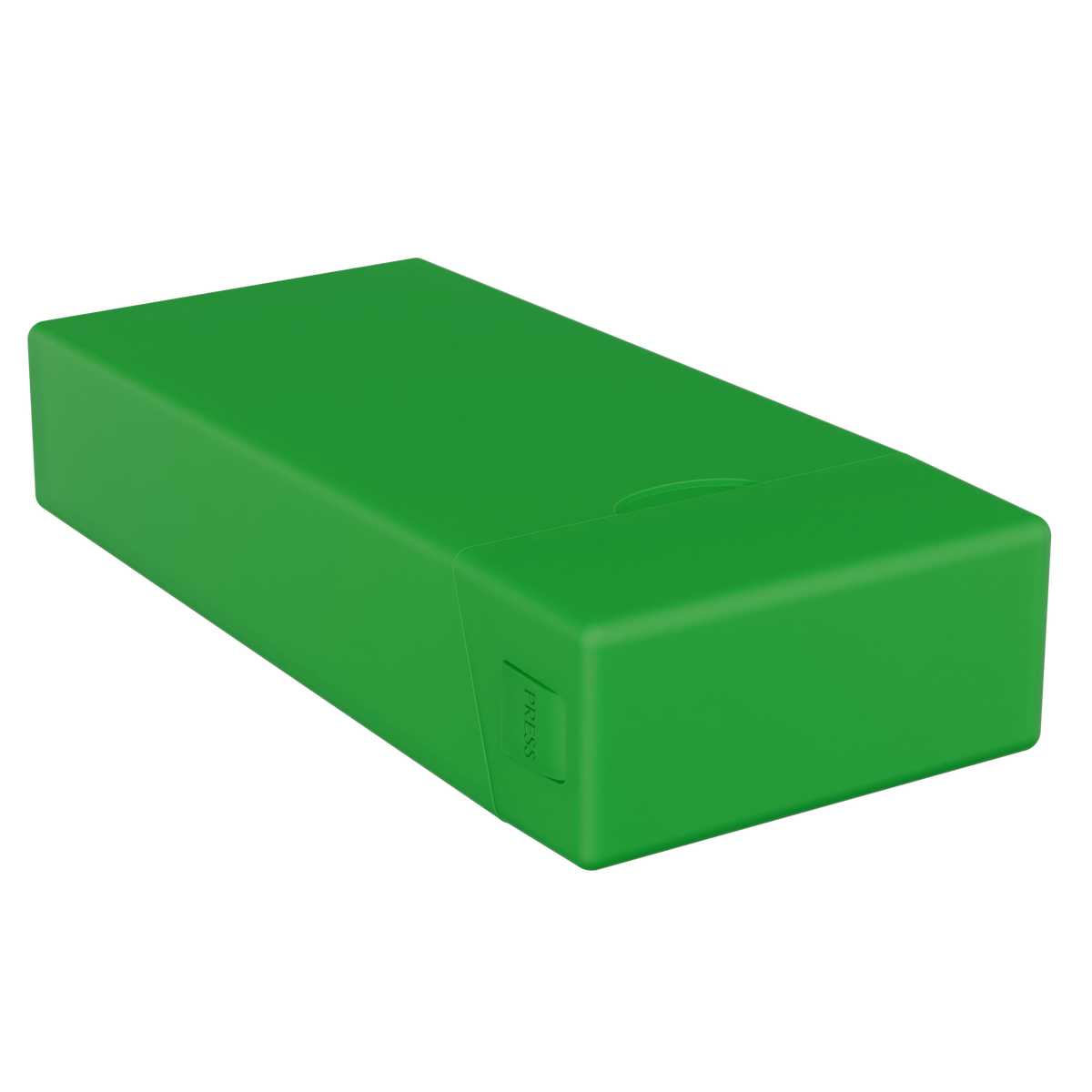 116mm Wide Green Pre Roll Packaging Box - Pinch N Flip (100 qty.) - Dragon Chewer