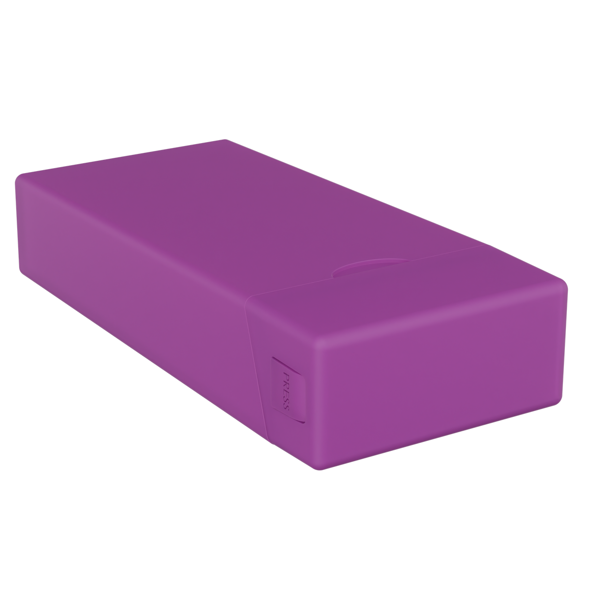 116mm Wide Purple Pre Roll Packaging Box - Pinch N Flip (100 qty.) - Dragon Chewer